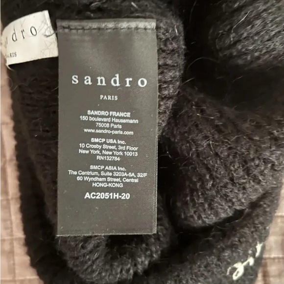Sandro Ribbed knit hat - Picture 2 of 2